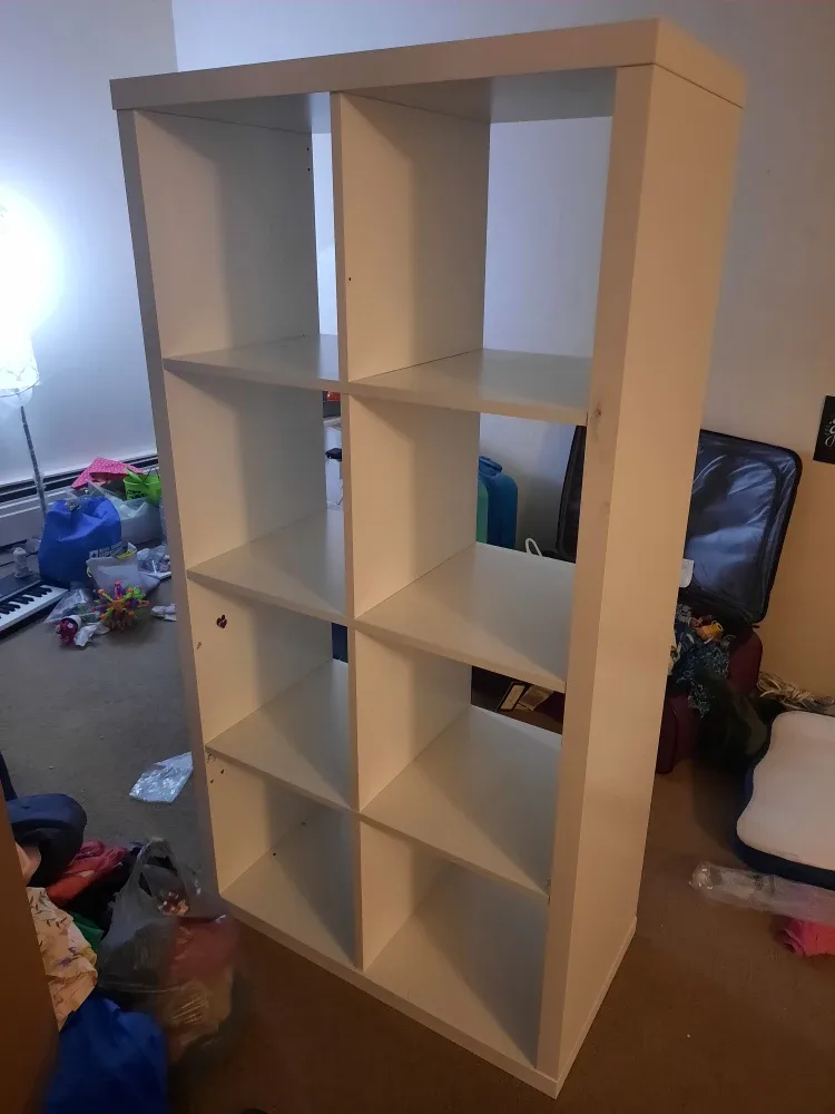 IKEA Kallax White Shelf Unit image indicator(6)