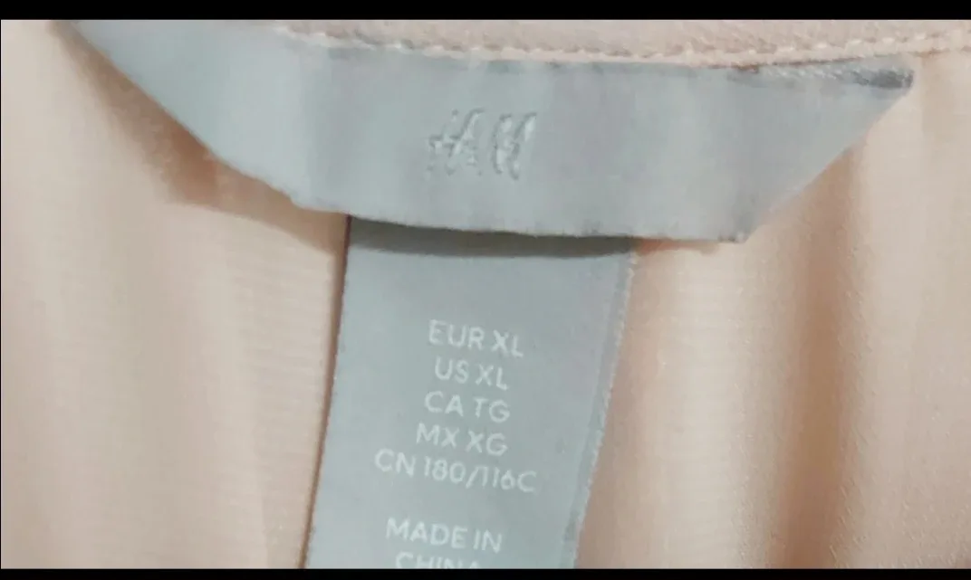 New H&M Pleated Dress - XL image indicator(5)