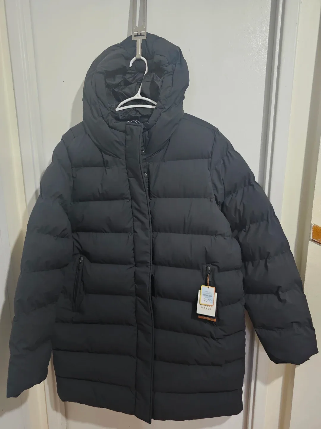 Denver Hayes Women's Mid-Length Puffer Jacket VEGAN 🧥