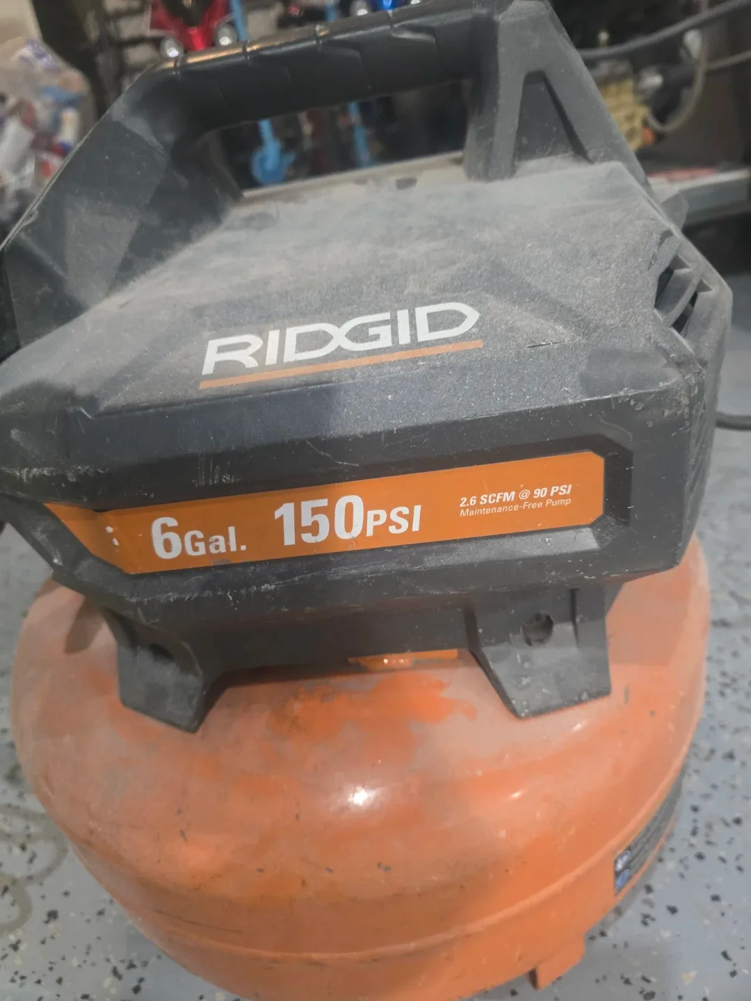 Ridgid 6 Gal. 150 PSI Air Compressor