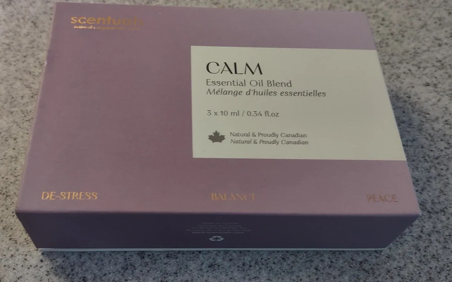 (NEW) Scentuals Calm Essential Oil Blend Set - #Cleanout