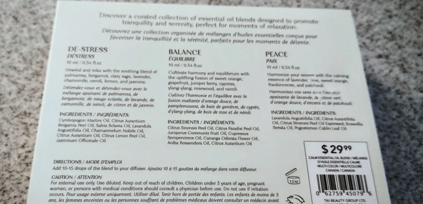 (NEW) Scentuals Calm Essential Oil Blend Set - #Cleanout image indicator(3)