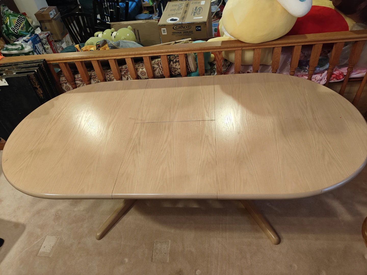 Extendable Oval Dining Table - photo 4
