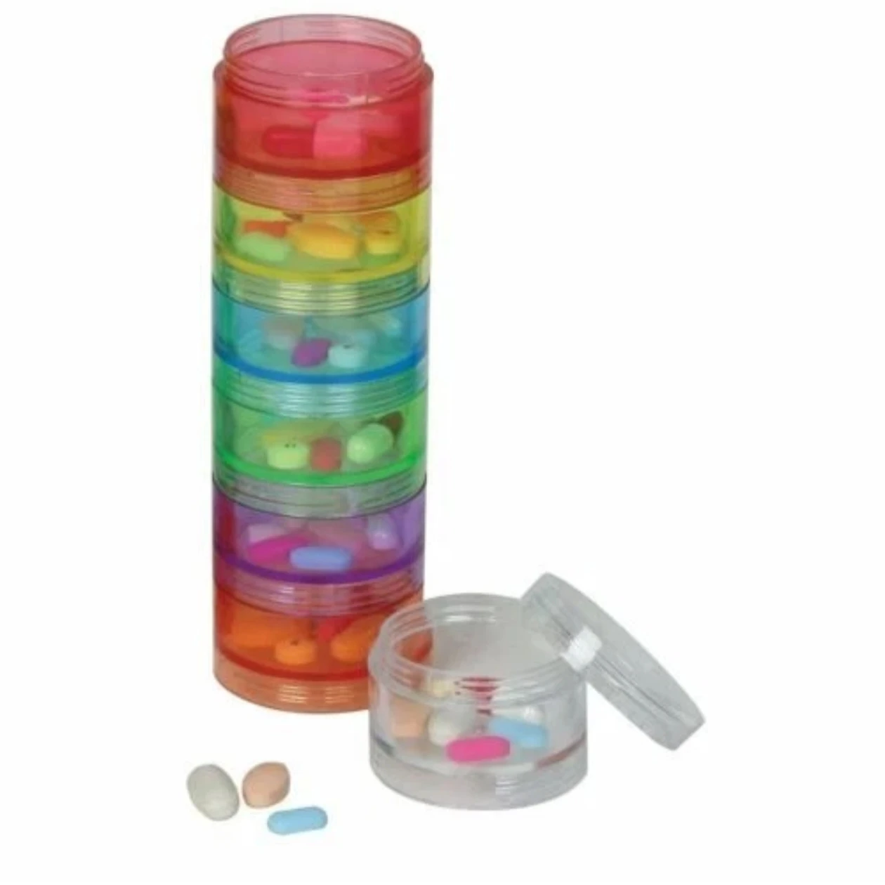 Ezy Dose Pill Planner - Weekly Pill Organizer (3-Count) - photo 3