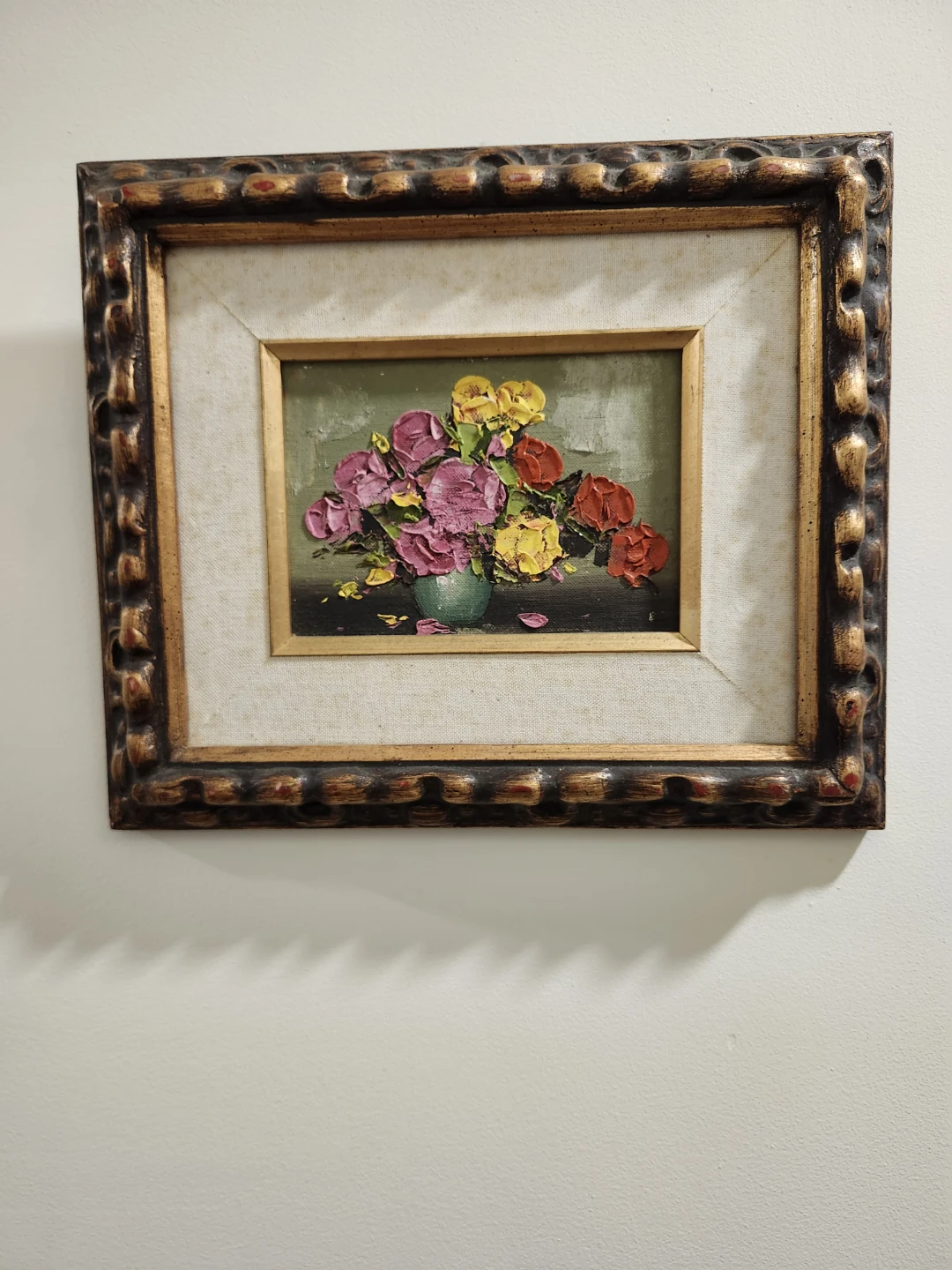 3 Floral Oil Paintings - photo 3