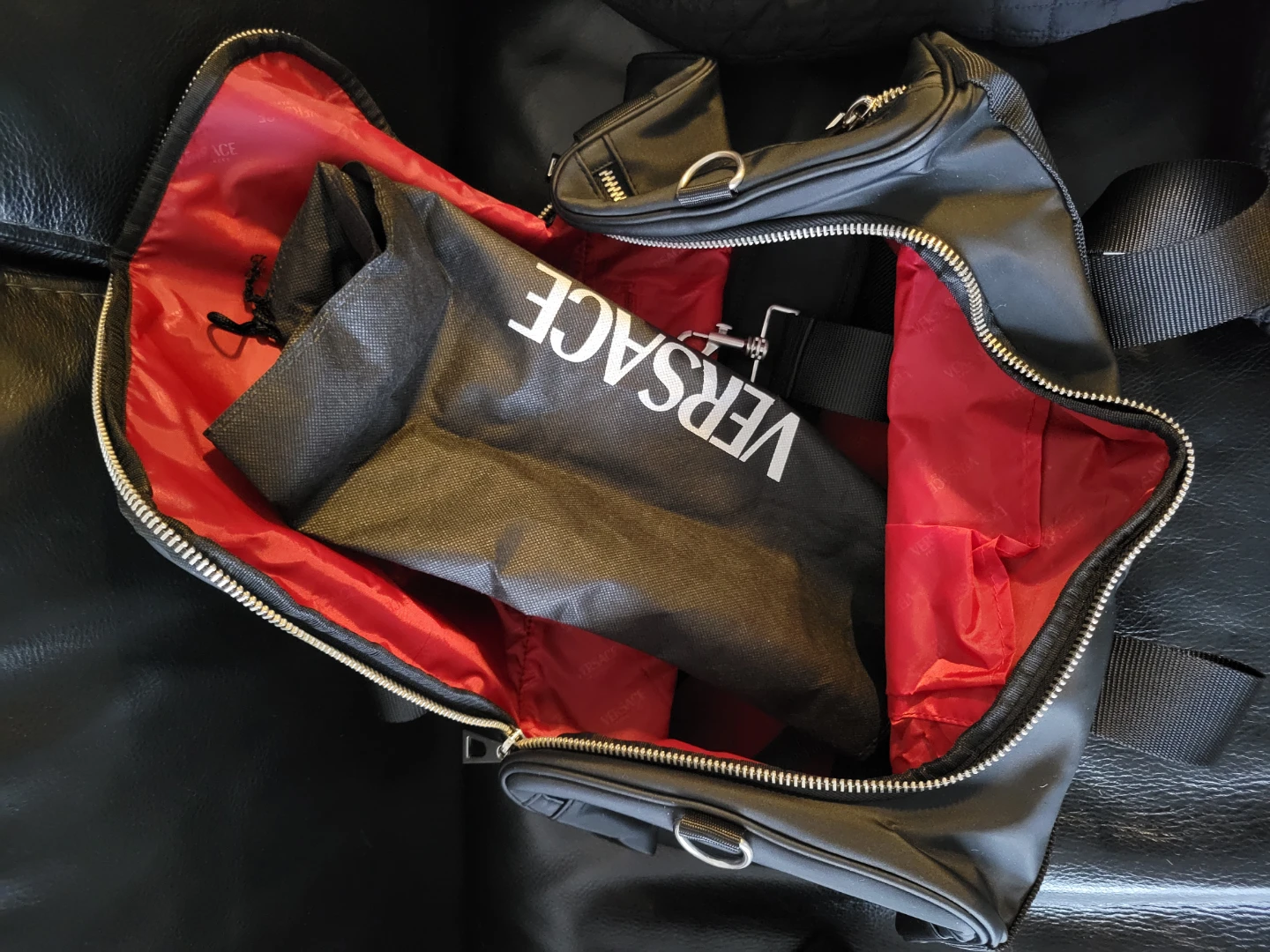 Versace Duffel Bag w/ Dust bag