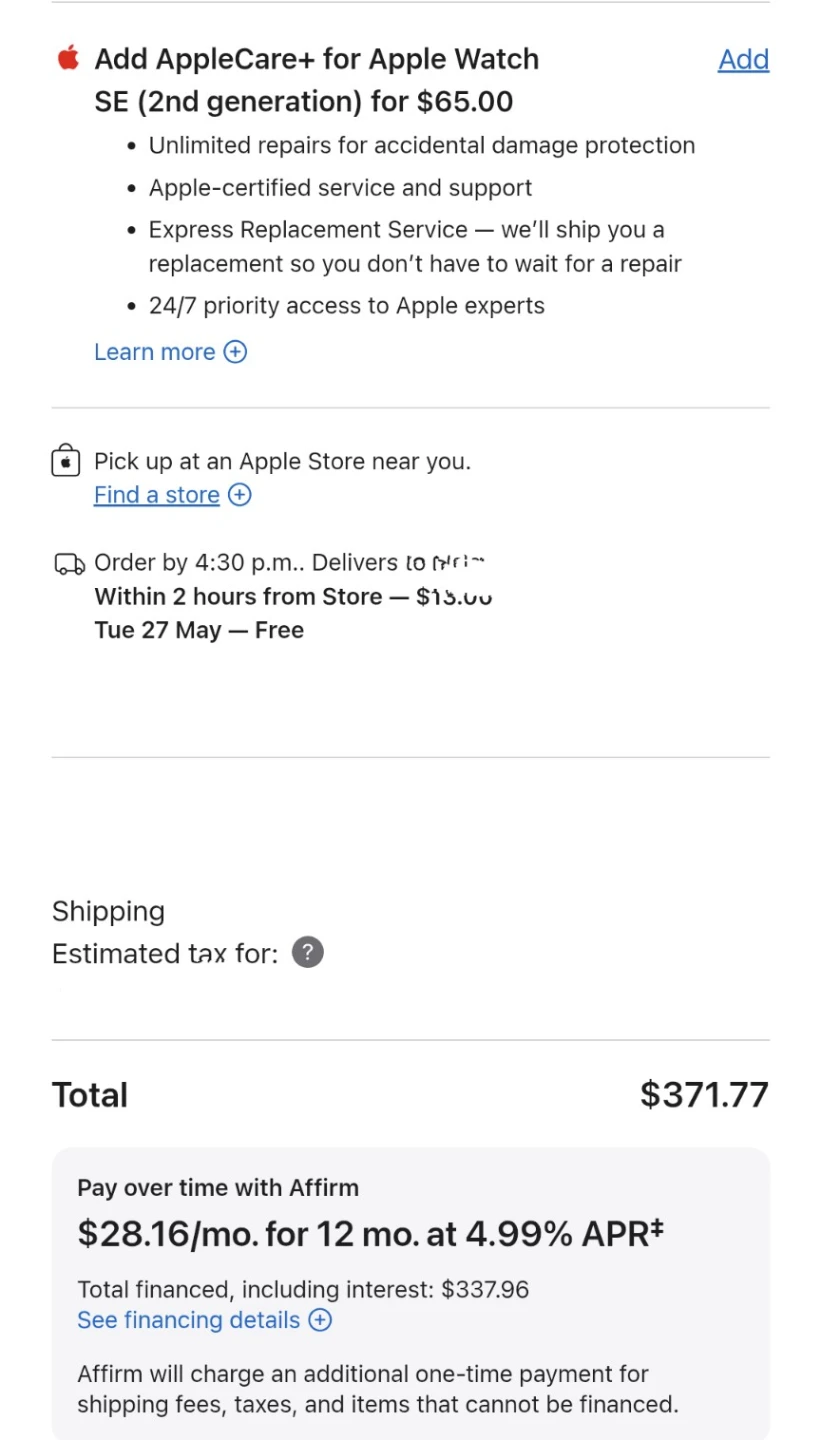 Apple Watch SE 40mm Midnight Aluminium Case with Ink Sport Loop - photo 3