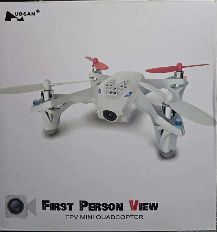 Hubsan First Person View FPV Mini Quadcopter - New