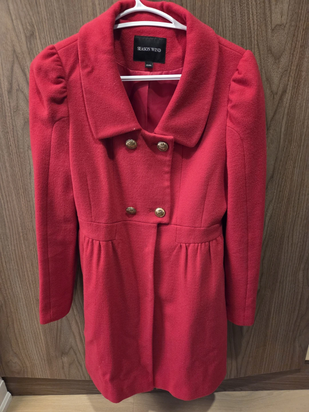 Season Wind cherry pink Coat for girls