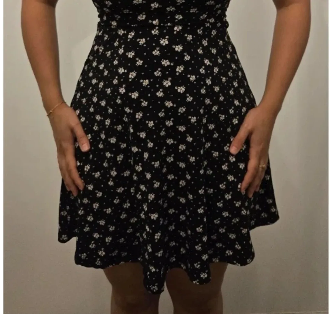 #cleanout size S Dex Floral Dress image indicator(5)