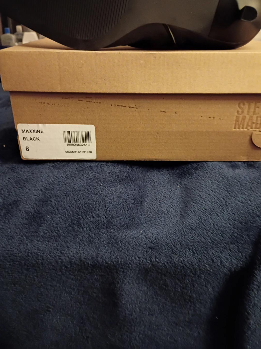 Steve Madden Maxxine Black Booties - Size 8 - photo 4