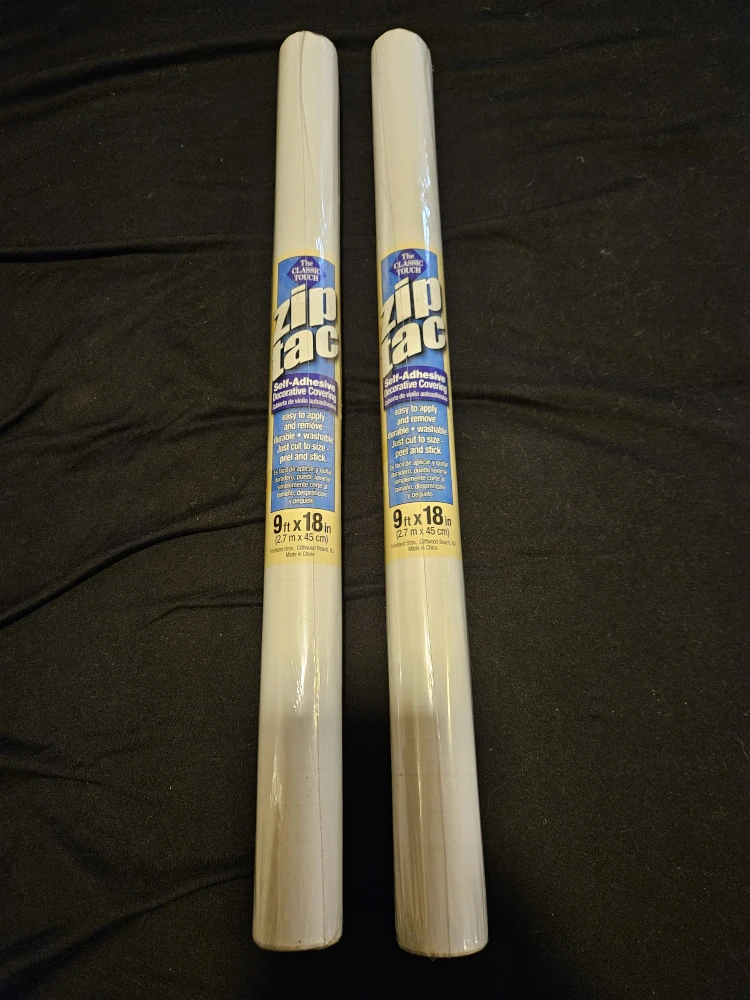 Zip Fac Self-Adhesive Decorative Covering 9ft x 18in