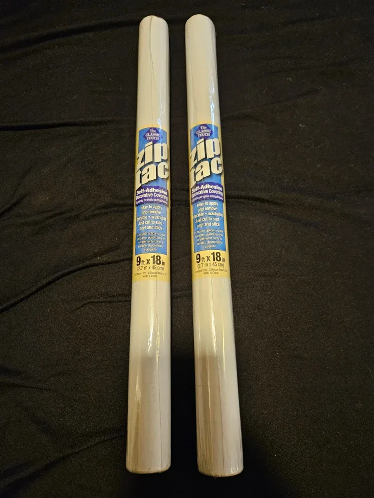 Zip Fac Self-Adhesive Decorative Covering 9ft x 18in