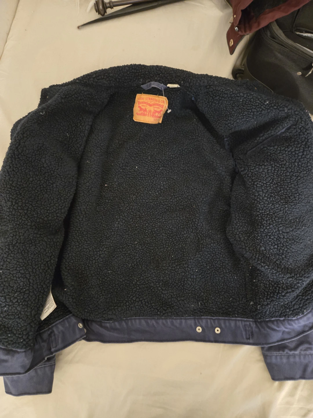 Levi's Sherpa Trucker Jacket - Size L - photo 2