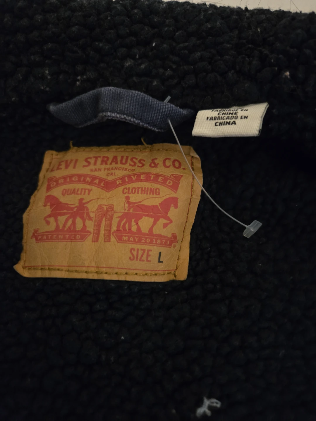Levi's Sherpa Trucker Jacket - Size L - photo 3