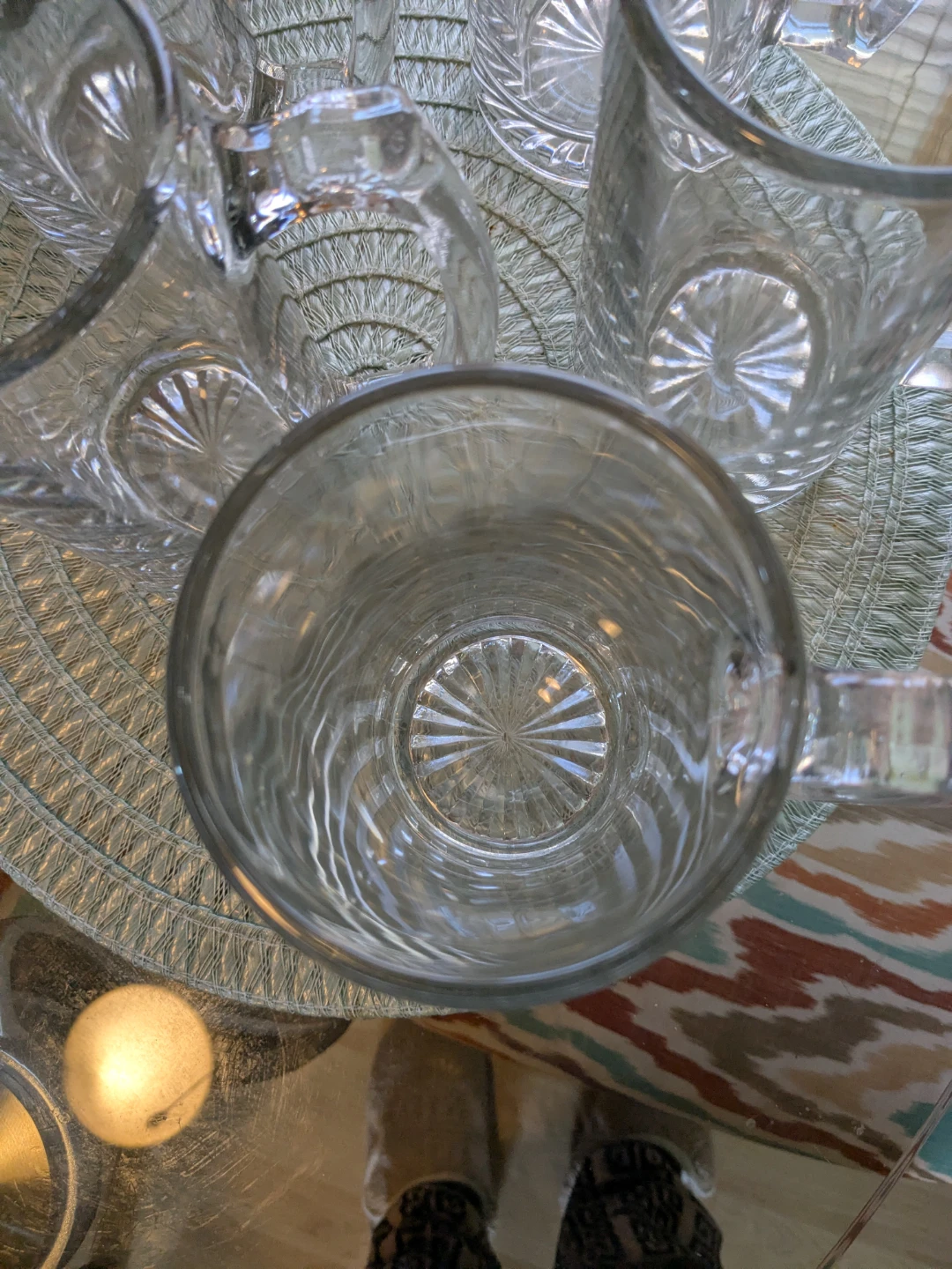 6 Heavyweight Glass Beer Mugs – Thick & Durable - photo 2