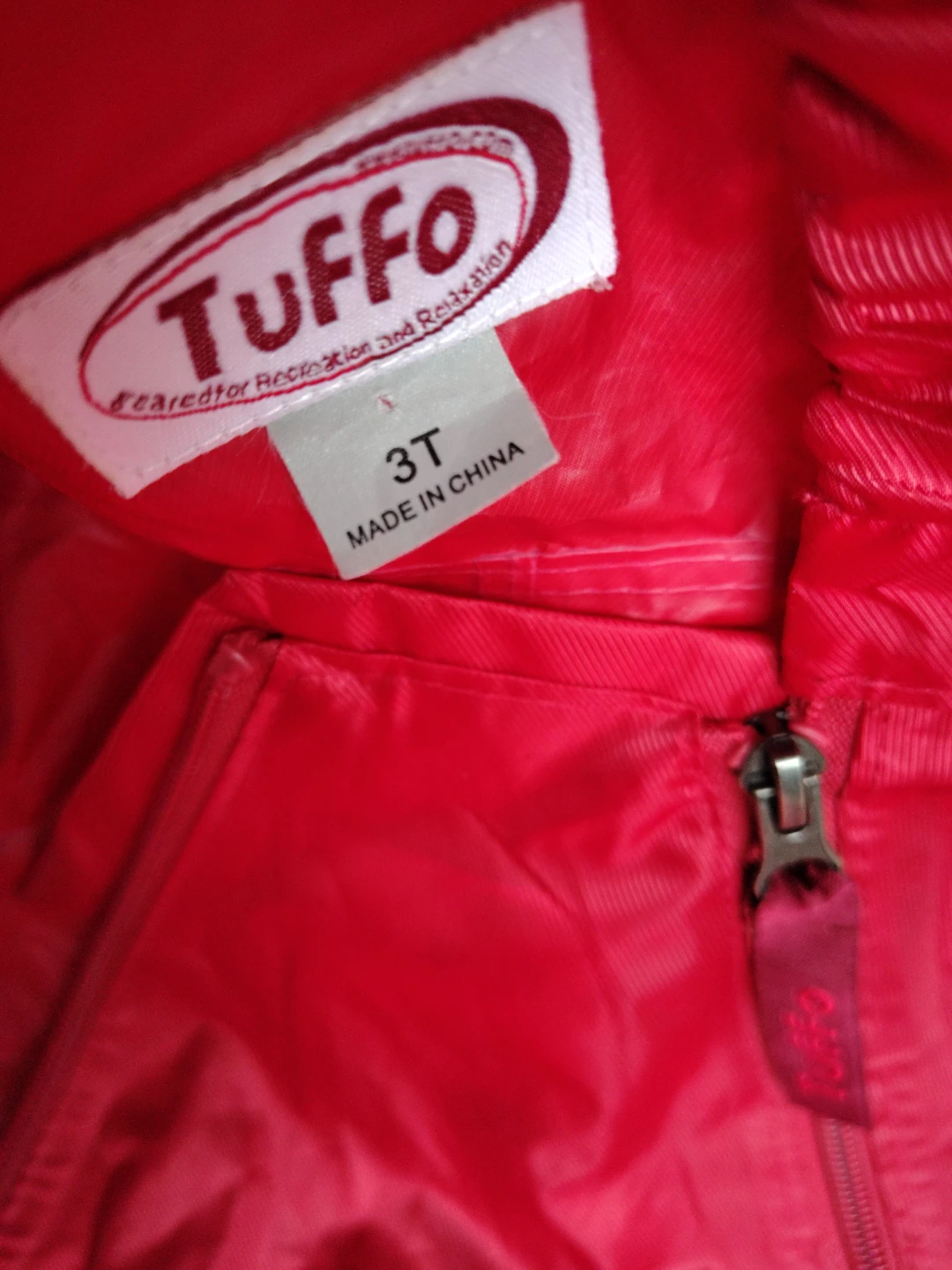 Tuffo Muddy Buddy 3T Rain Suit - Red - photo 2