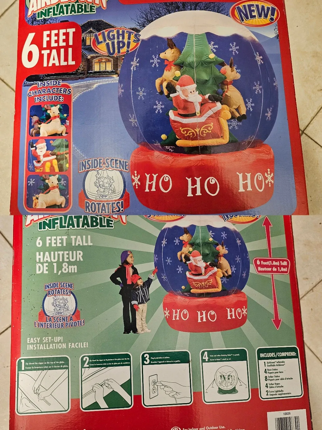 Airblown Inflatable Snow Globe - 6 Feet Tall