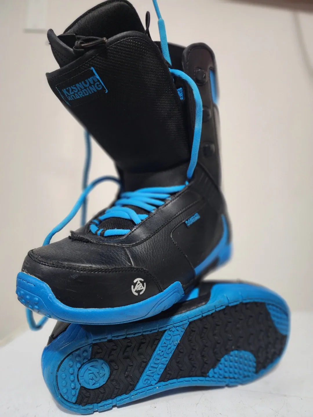 K2 Snowboarding Boots - Black & Blue