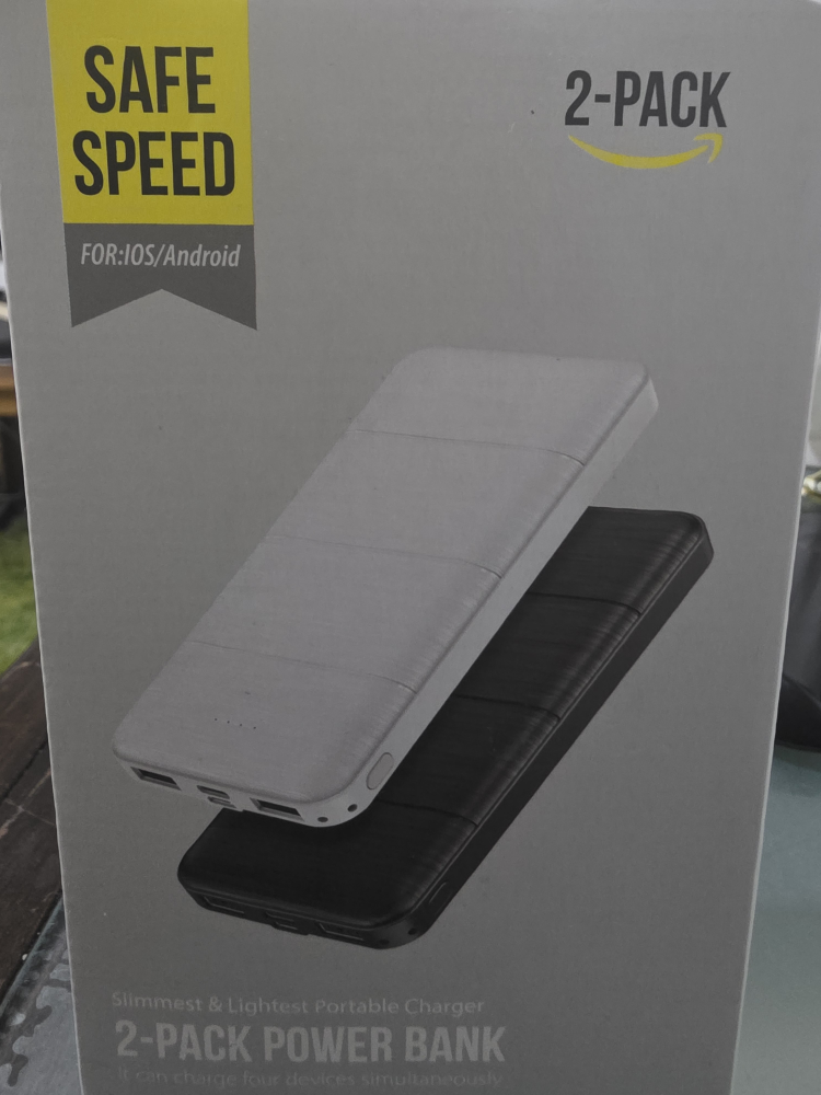 Safe Speed 2-Pack Power Bank