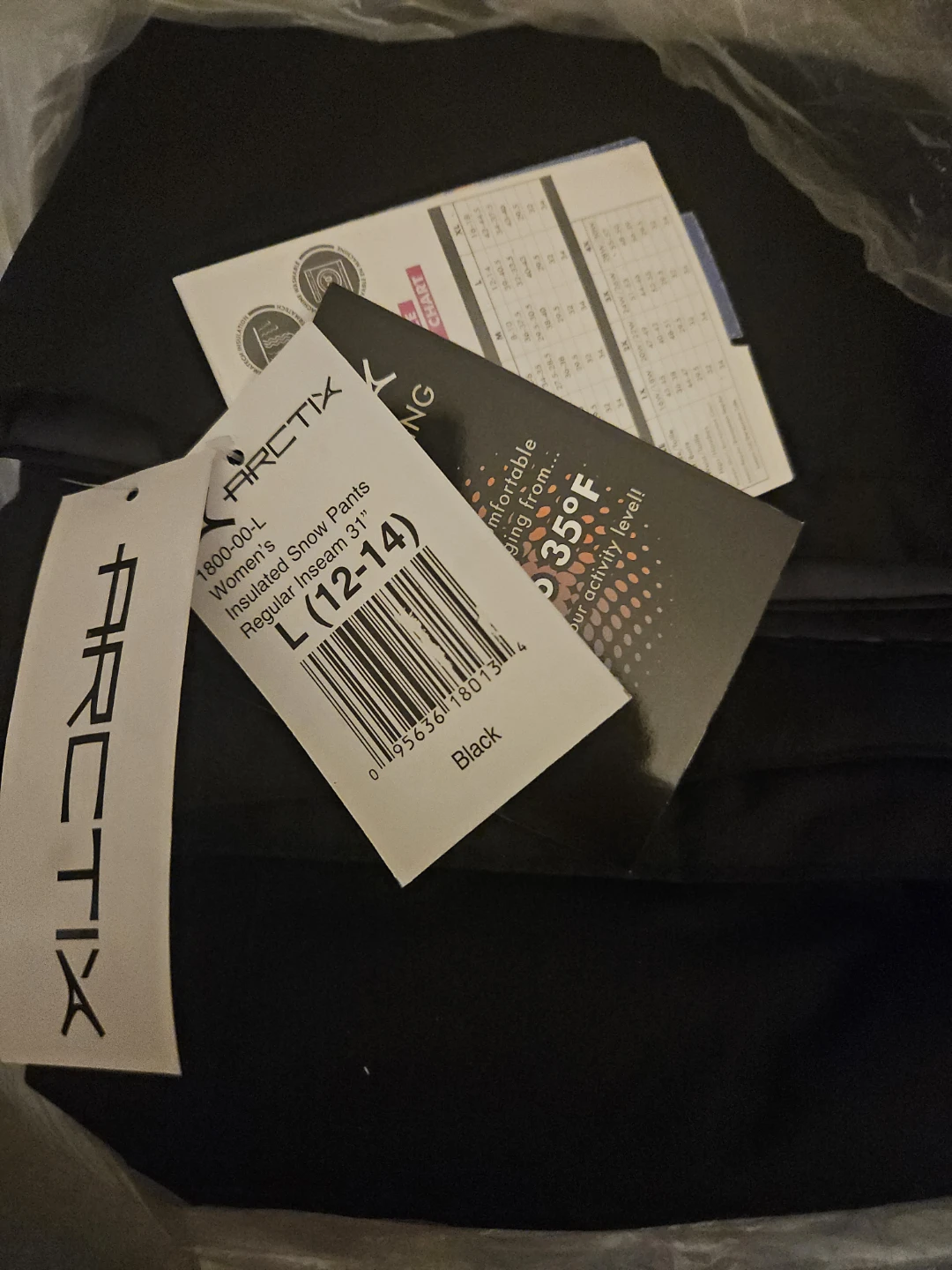 Arctix Women's Insulated Snow Pants - Size L (12-14) - photo 3