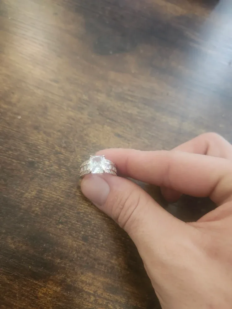 Ring with Clear Stone image indicator(2)