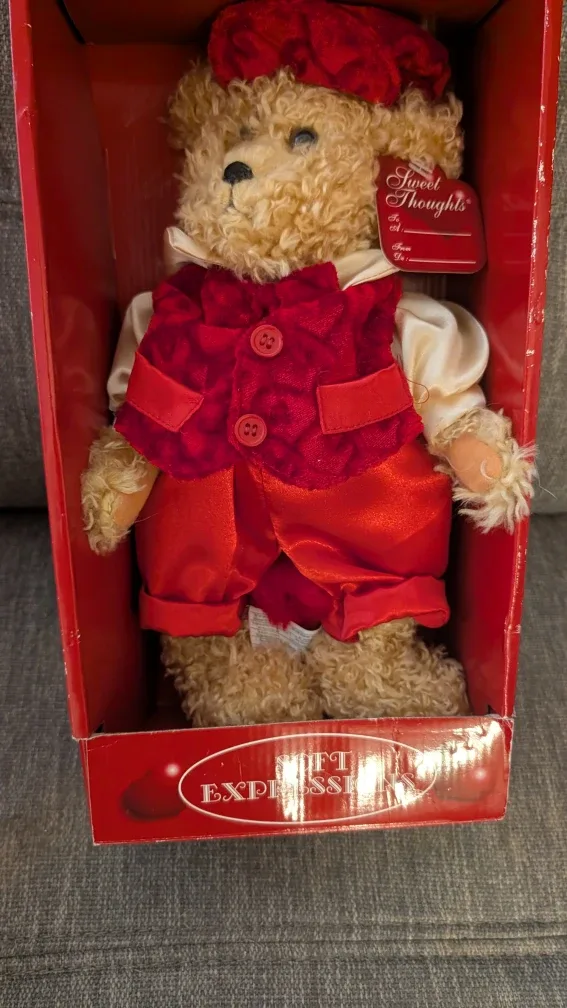 Brand New in Box Gift Expressions Teddy Bear