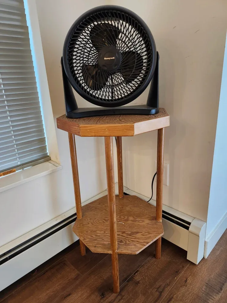 Wooden Hexagon Side Table image indicator(2)