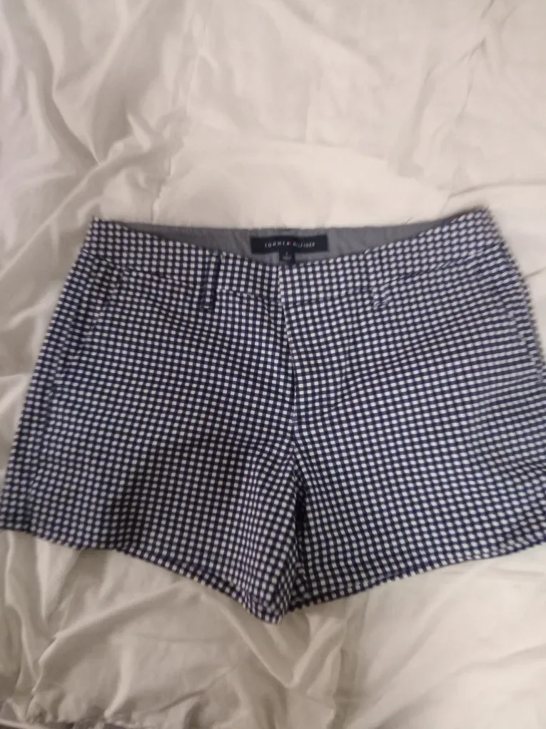 Tommy Hilfiger Gingham Shorts - Size 4