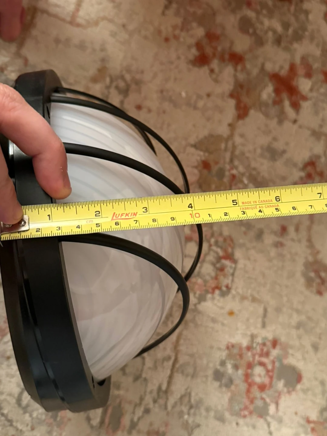 New Globe Outdoor Ceiling Light - Black - photo 4