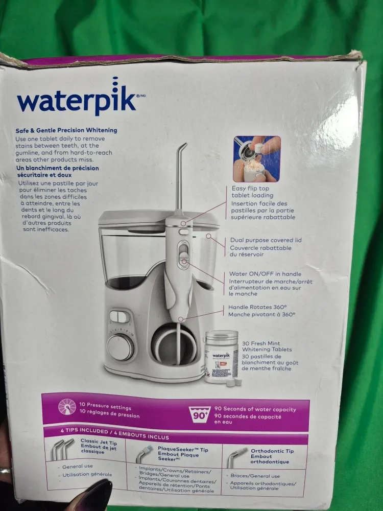 Waterpik Whitening Water Flosser - New in Box! image indicator(2)