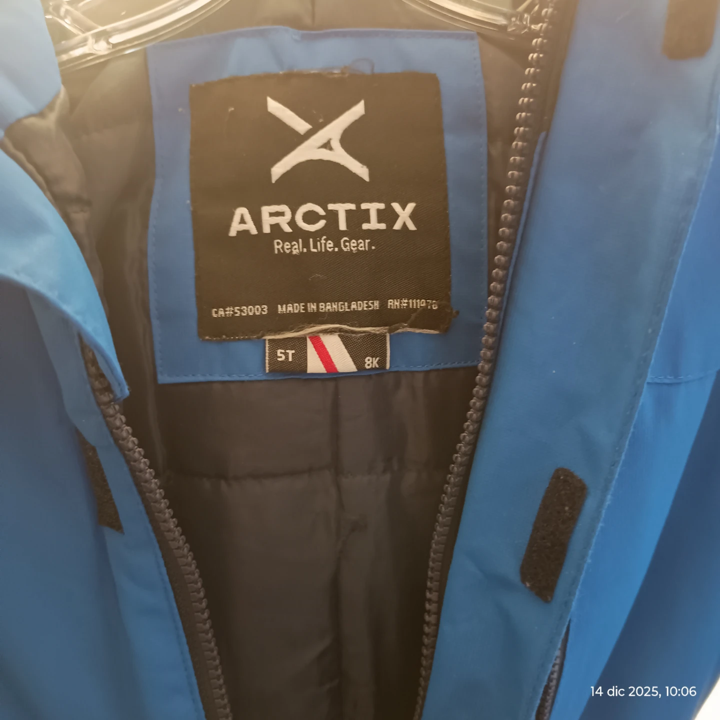 Arctix Blue Snowsuit Size 5T - photo 2