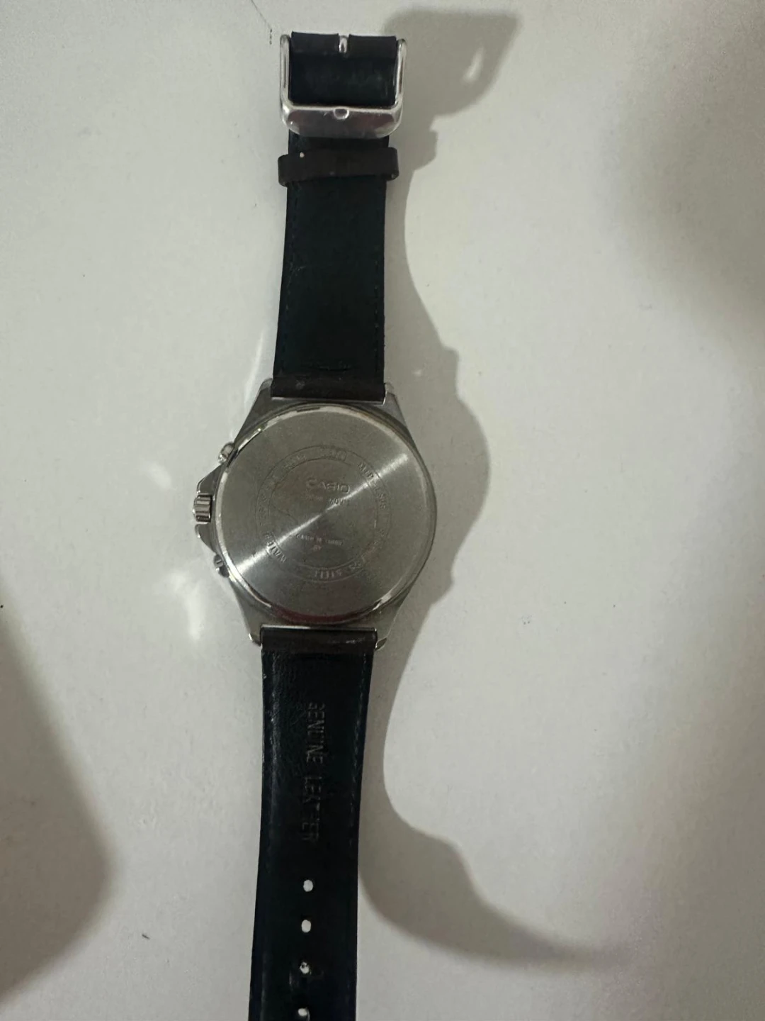 Casio Watch with Leather Band - photo 3