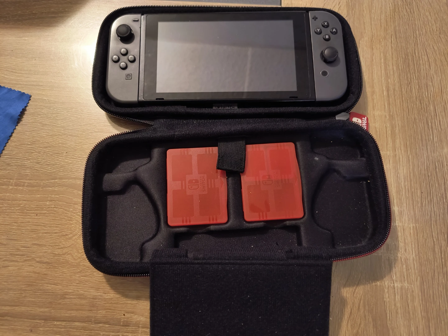 Nintendo Switch with Case (Please read desc!)