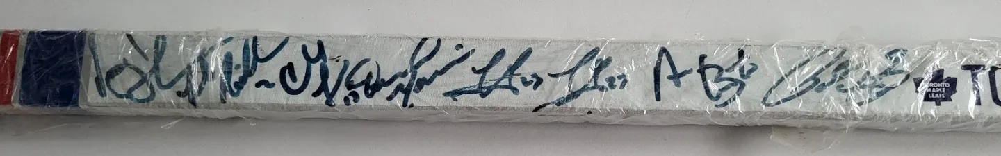 Toronto Maple Leafs Autographed Hockey Stick image indicator(3)