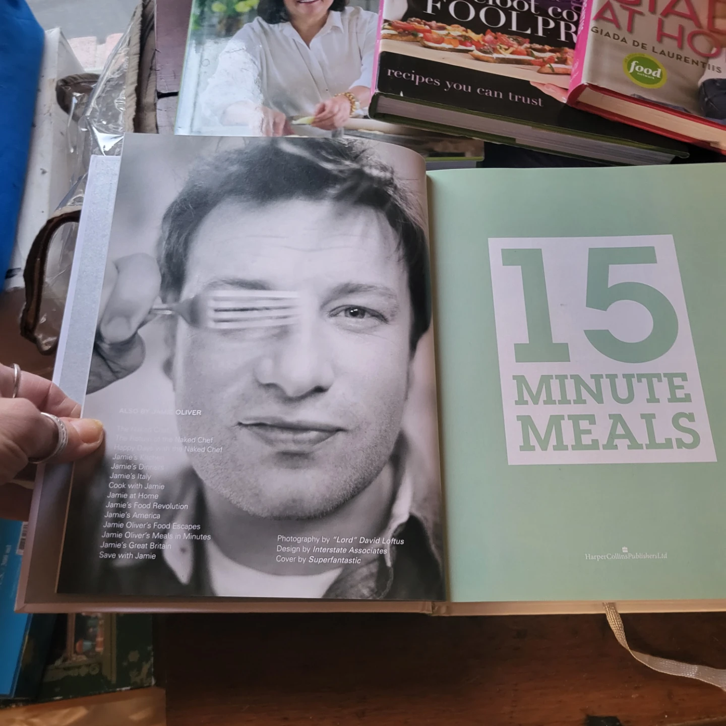 3 Cookbooks Jamie Oliver, Rachel Ray etc - photo 4