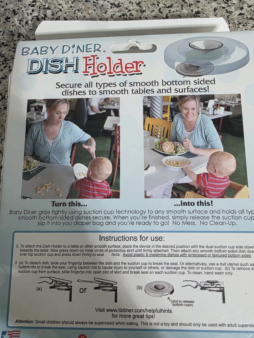 Baby Diner Dish Holder - photo 2