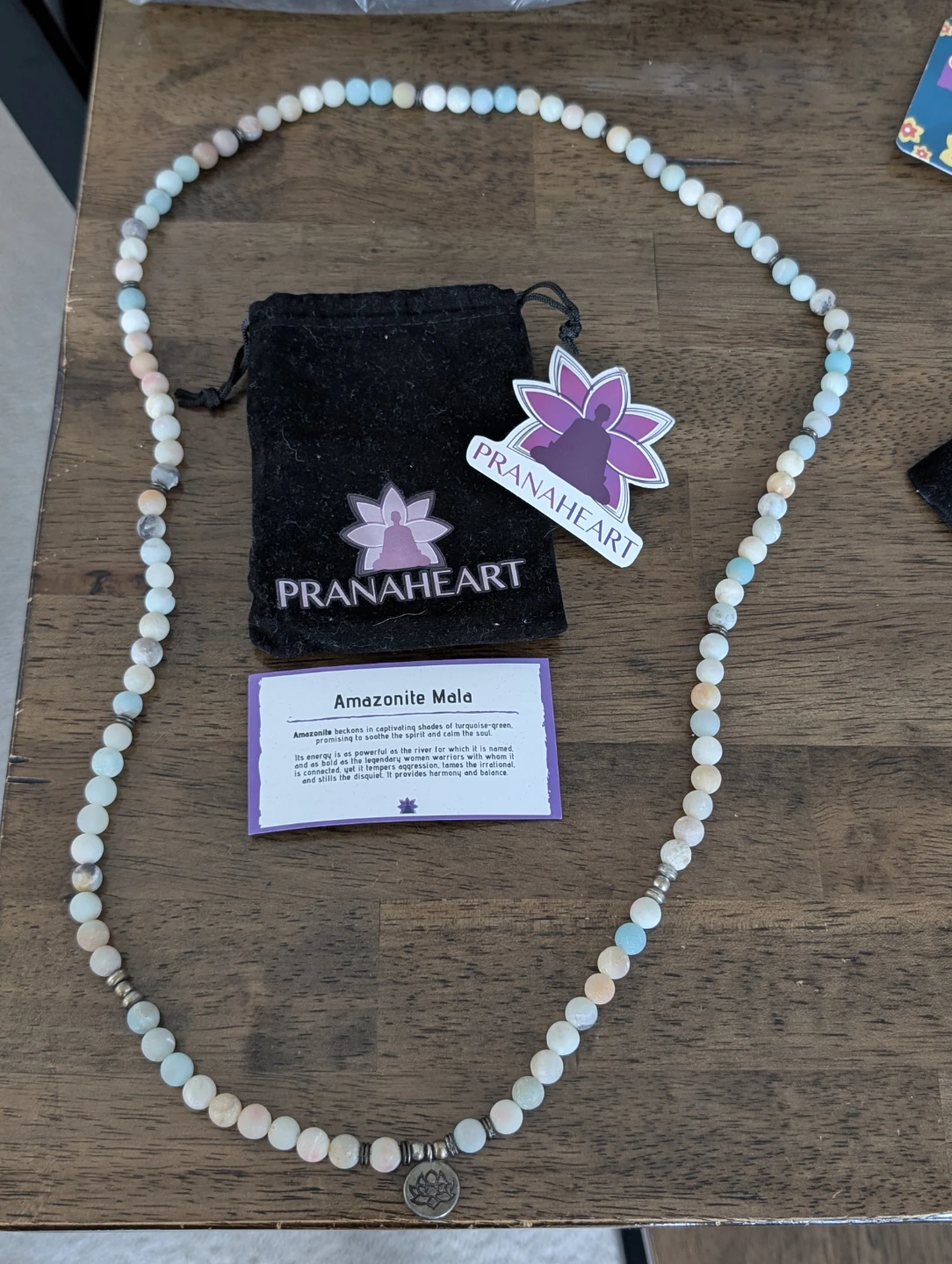 Pranaheart Amazonite Mala Necklace - photo 2