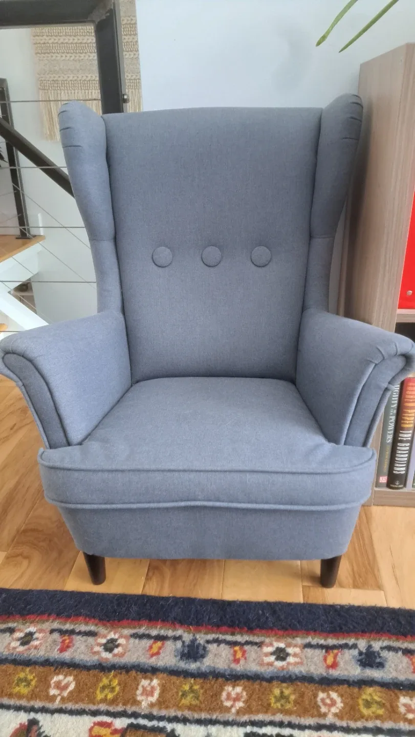 Kids Grey Wingback Armchair image indicator(2)
