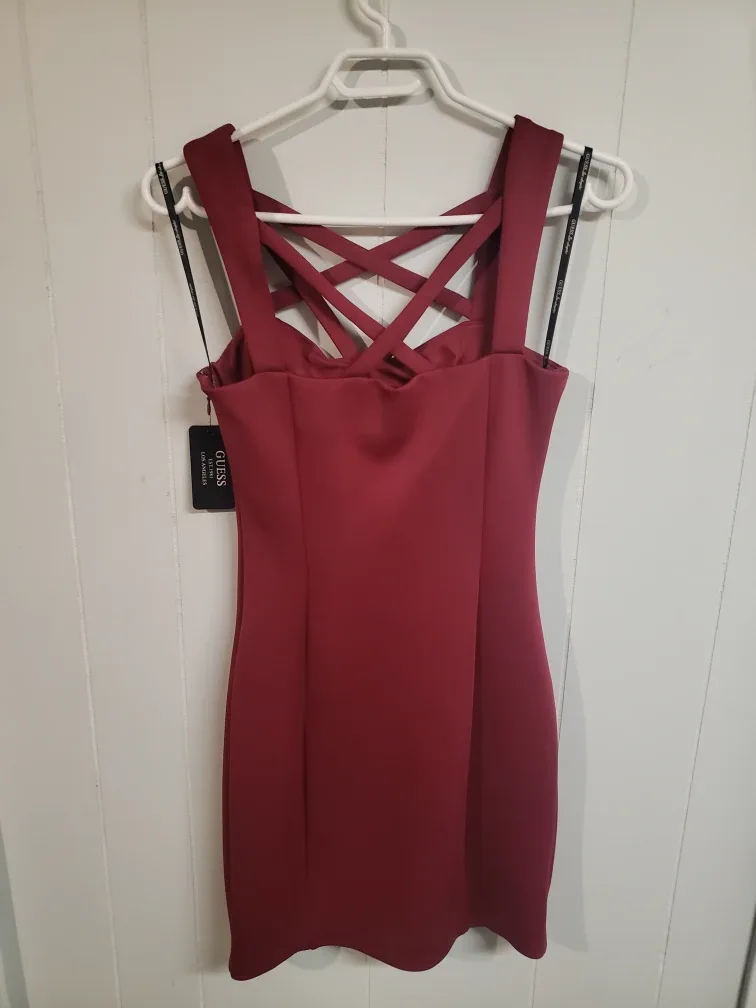 Guess Sangria Mini Dress - Size 2 image indicator(2)