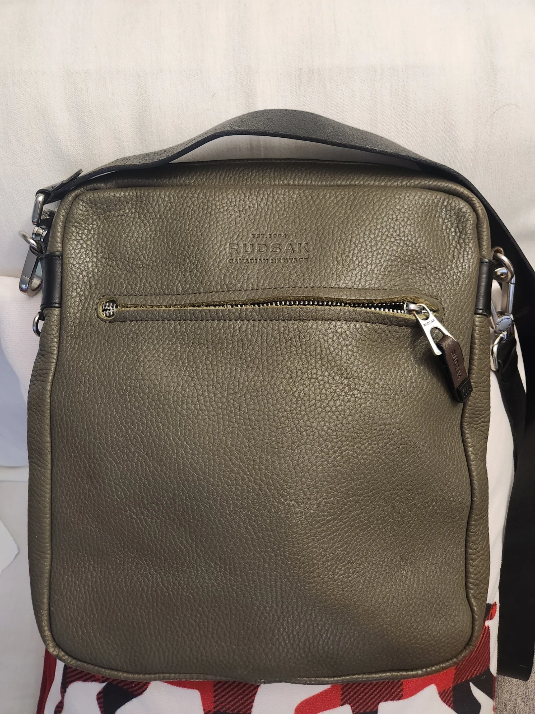 Rudsak Olive Green Leather Crossbody Bag - photo 5