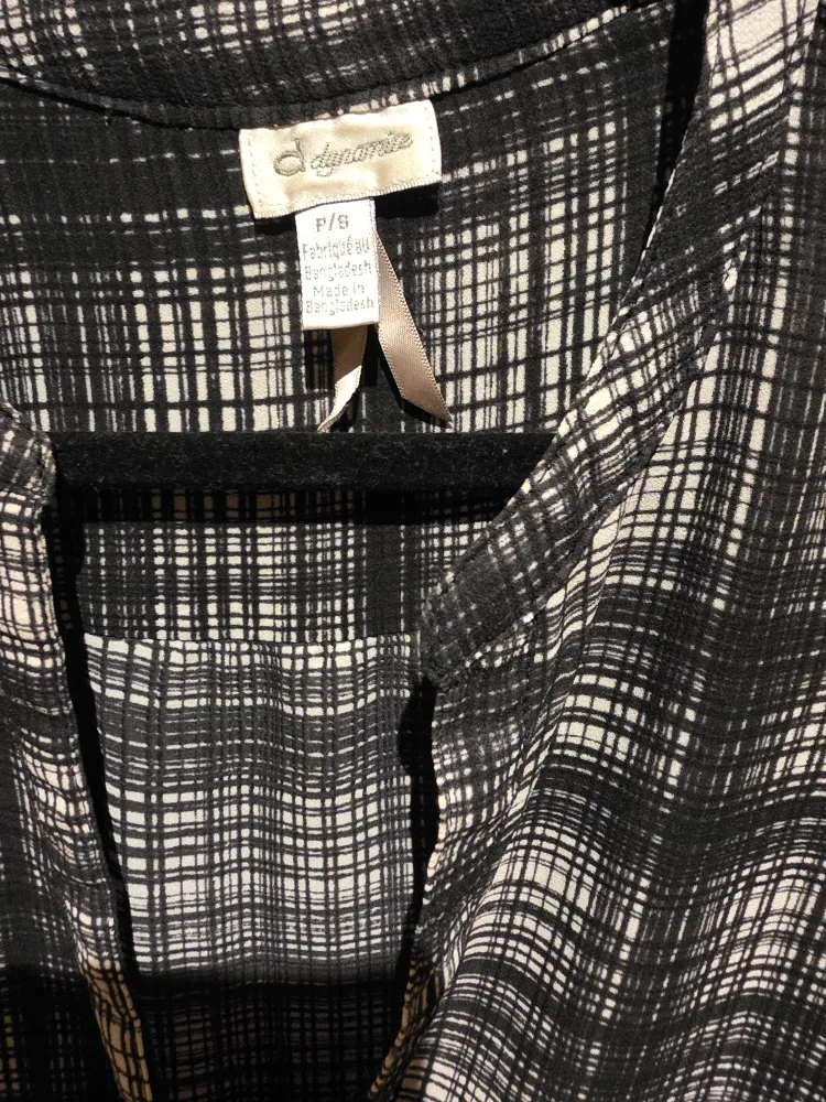 Dynamite Plaid Blouse - Size P/S image indicator(2)