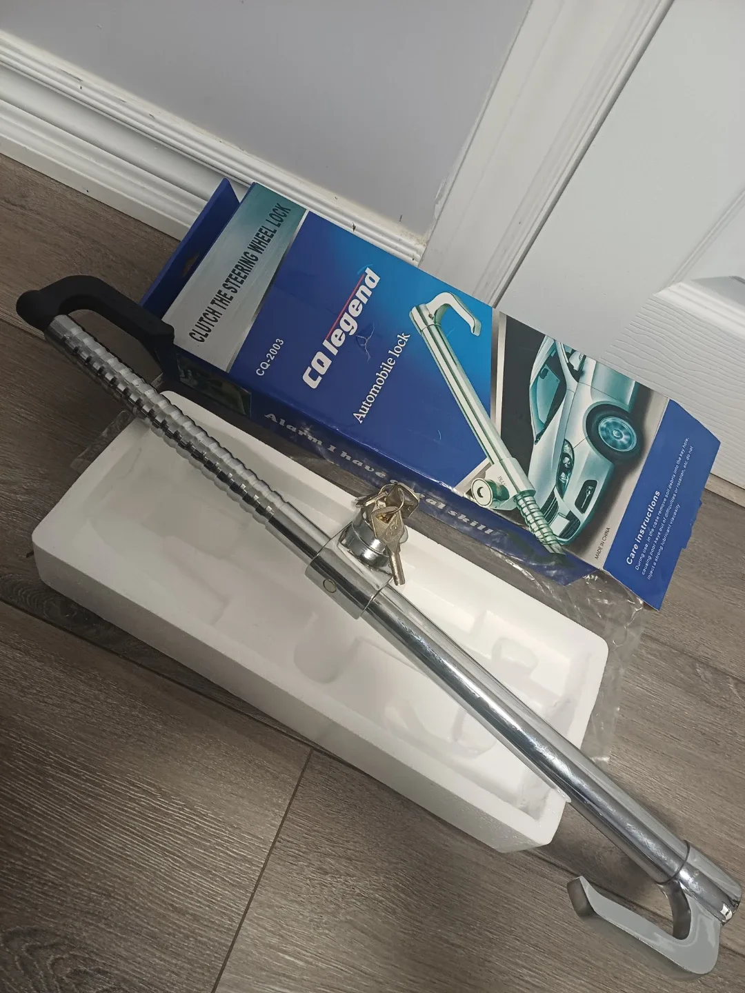 CQ Legend Automobile Lock CQ-2003 - Steering Wheel Lock image indicator(5)