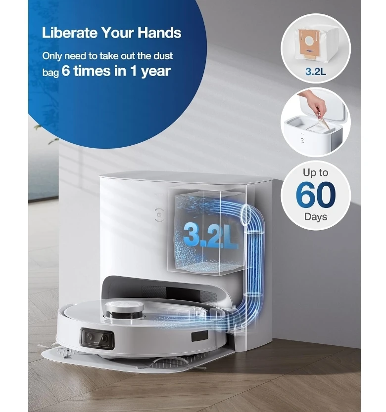 Ecovacs Deebot T10 Plus Robot Vacuum & Mop Combo - photo 4