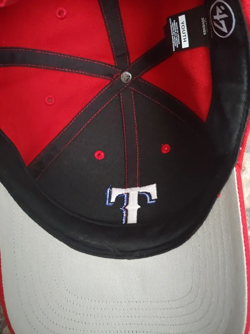 New Texas Rangers Youth Hat #Cleanout image indicator(4)