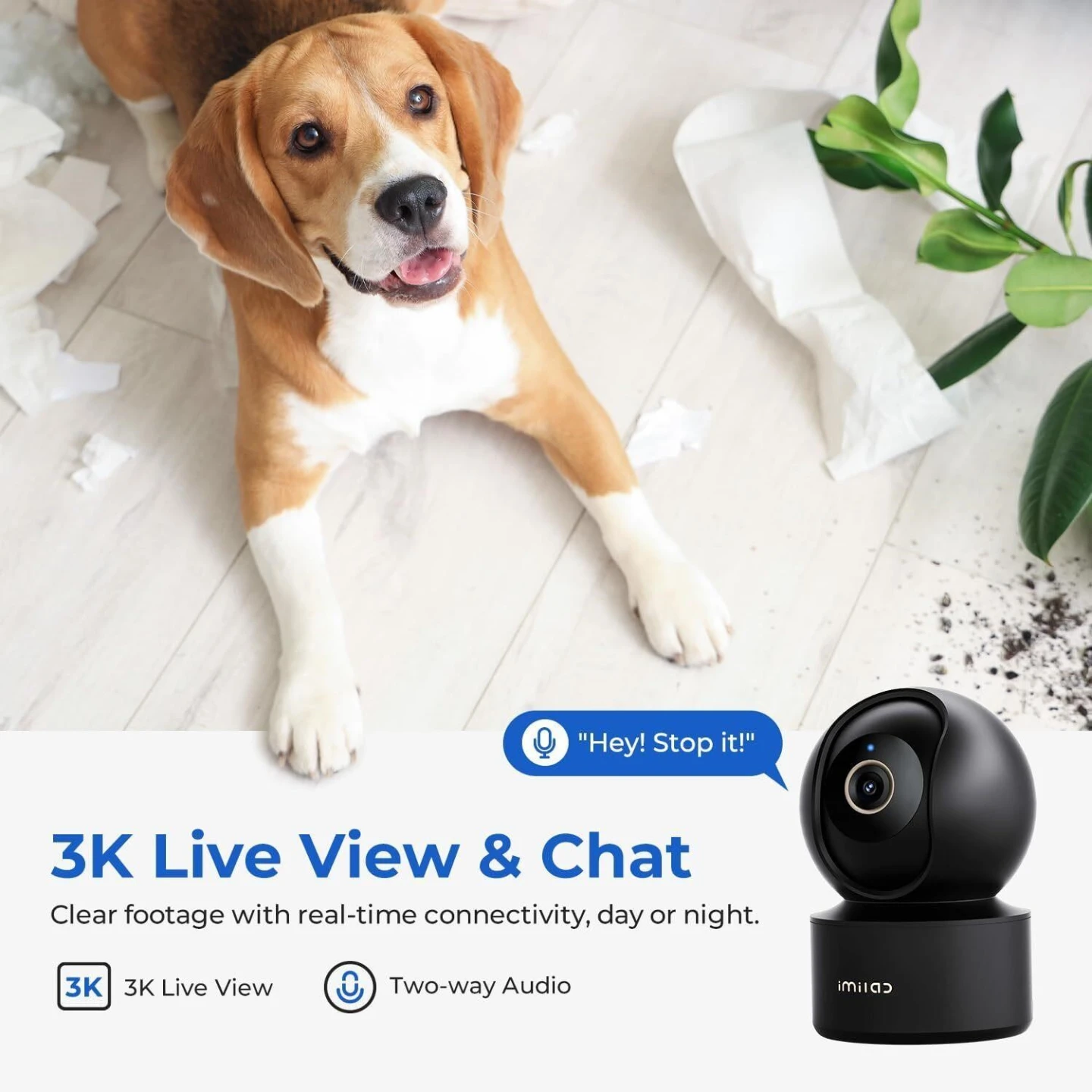 Imilab C22 Home Security Camera - Like New! - photo 4