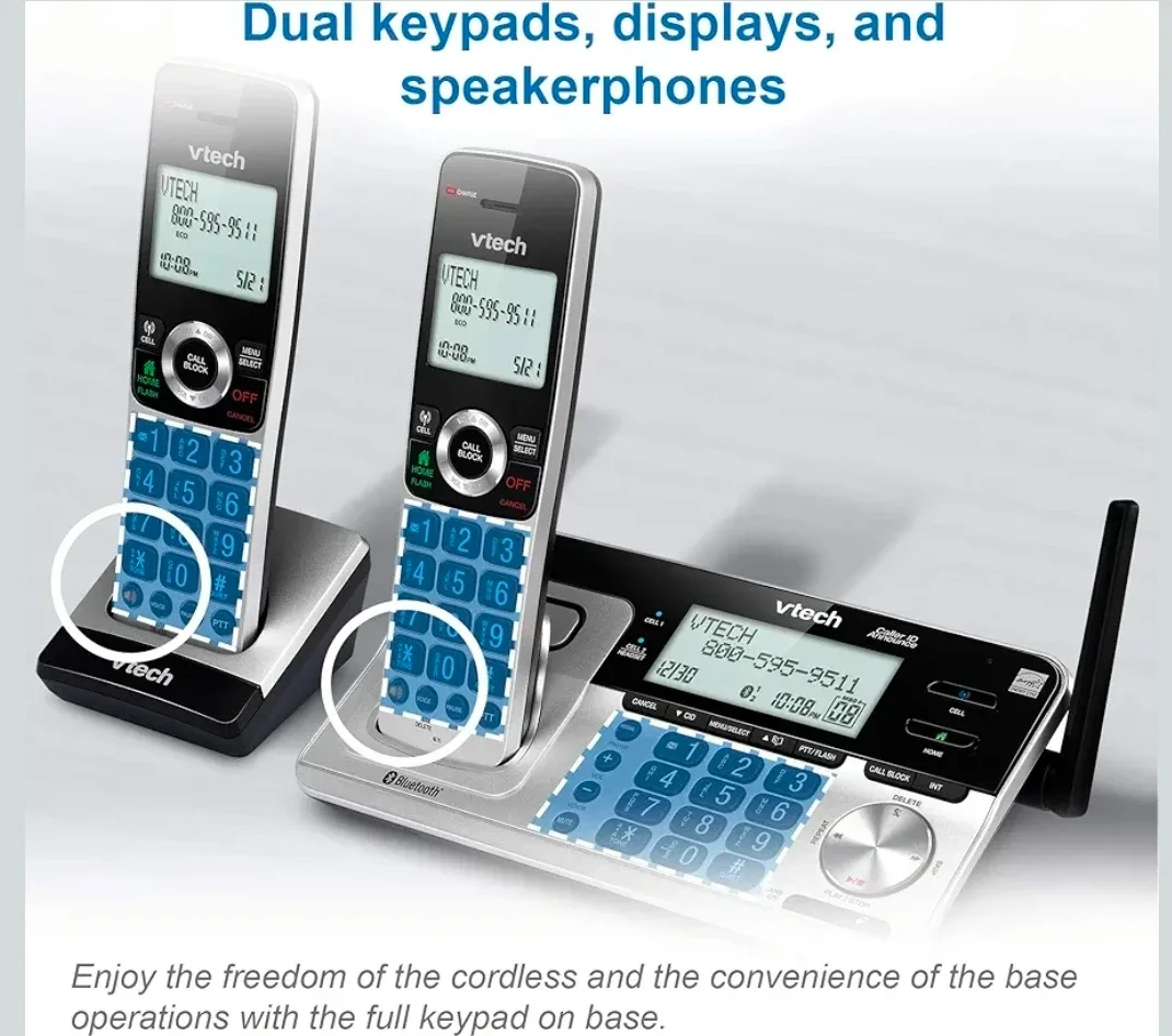 VTech Cordless Phone System image indicator(8)