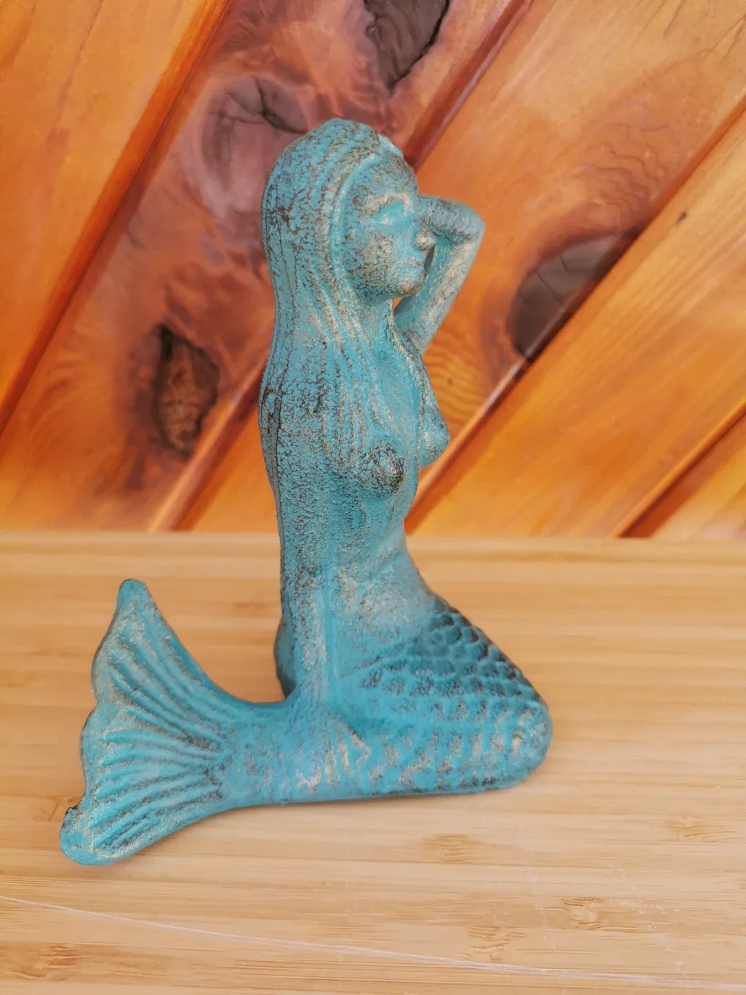 Vintage Cast Iron Mermaid image indicator(6)