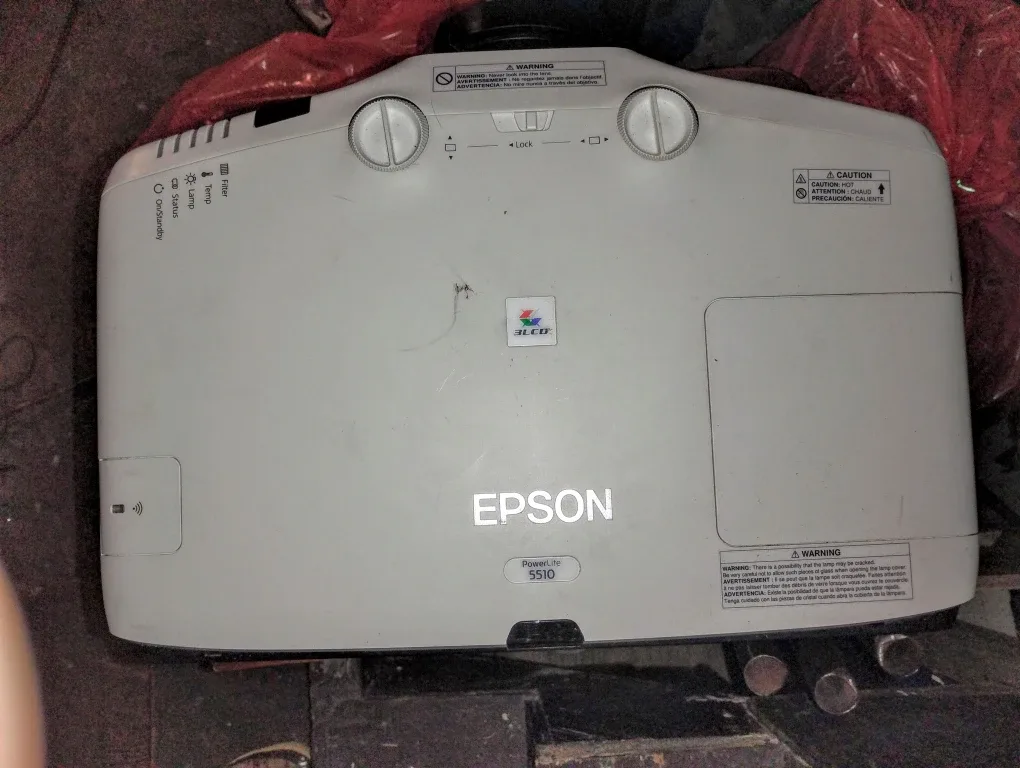 Epson PowerLite 5510 Projector image indicator(3)