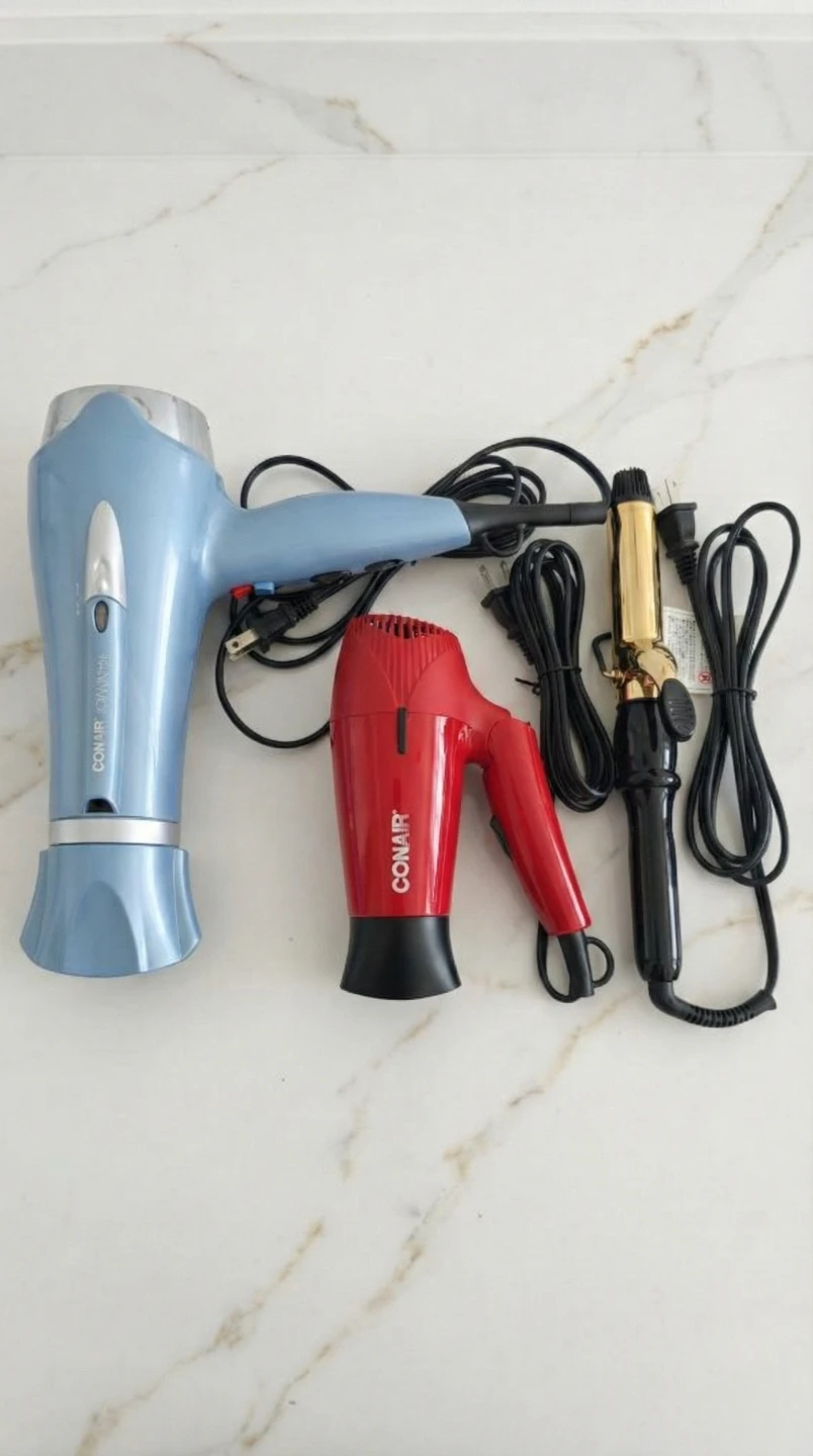 Hair Dryer x2 & Curling Iron Bundle - photo 2